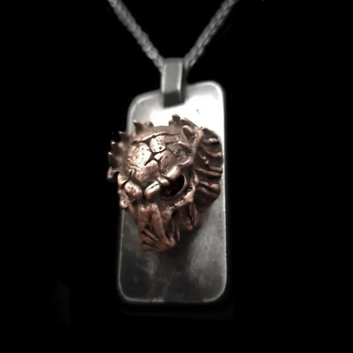 The Predator Pendant – Handmade 925 Silver Dog Tag Necklace