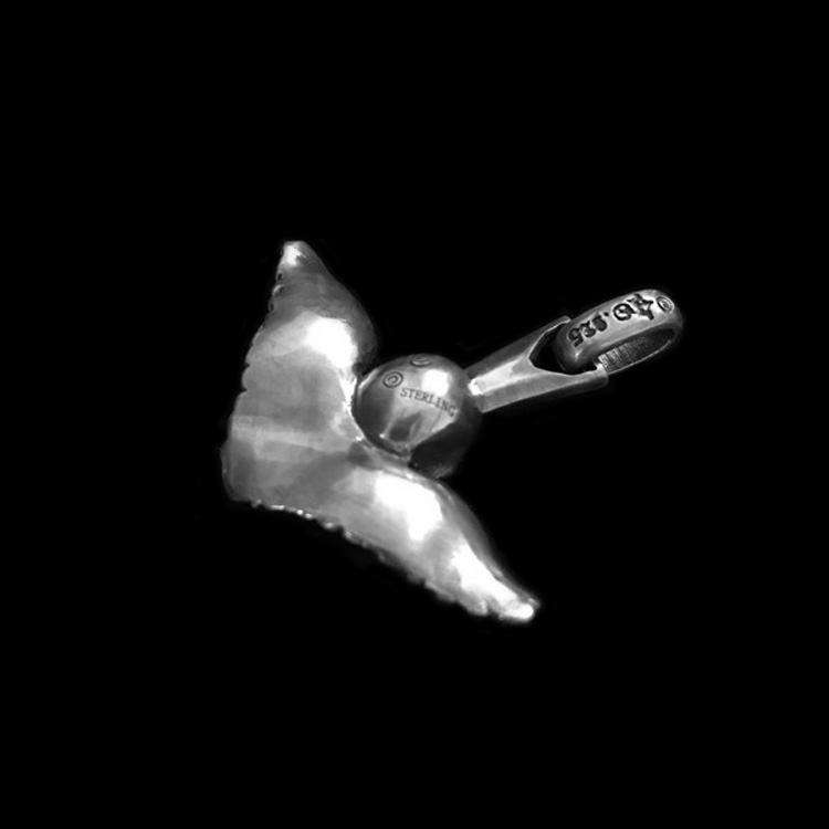 Devil angel 925 silver skull Pendant SSP79