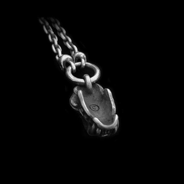 Saber-toothed tiger Silver Pendant Necklace SSN29