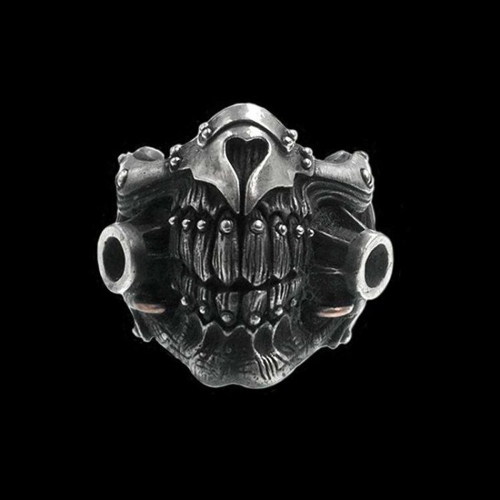 Mad max 925 Silver Immortal Old Joe Mask ring SSJ117