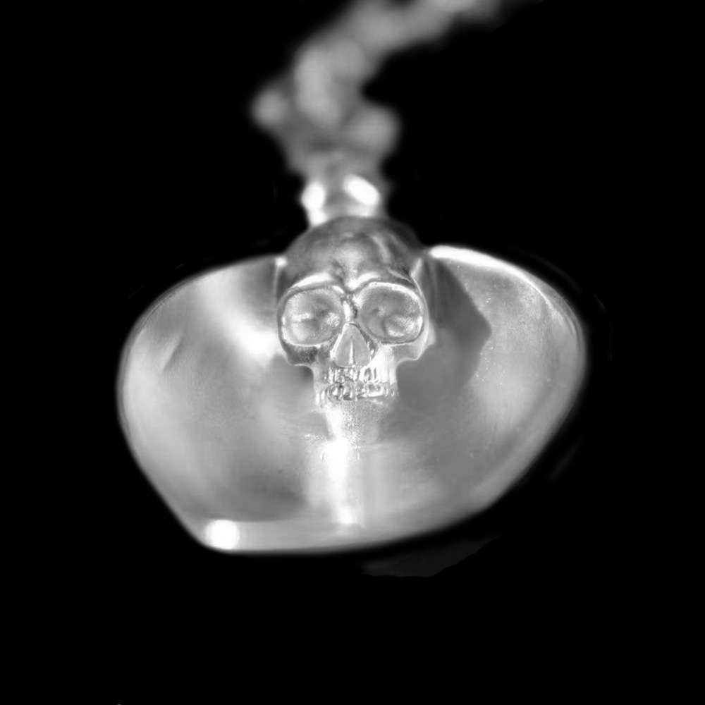 Silver Spoon and Skull Perfect Combination - Skull Silver Spoon
