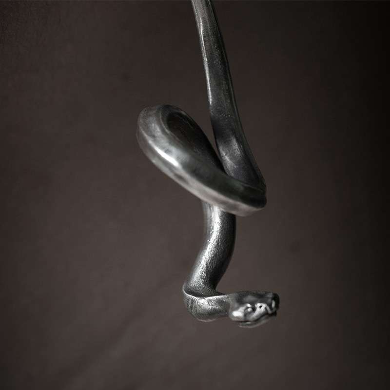 Little snake earring 925 sterling silver snake earrings