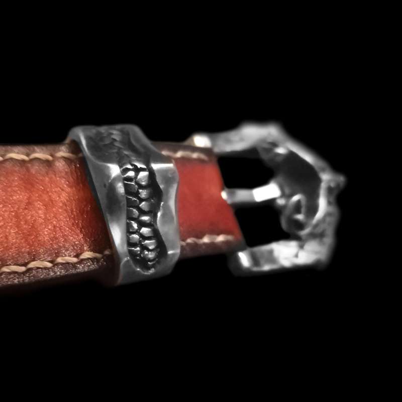 Reindeer Watch band buckle 925 Silver Rangifer tarandus Watch buckle