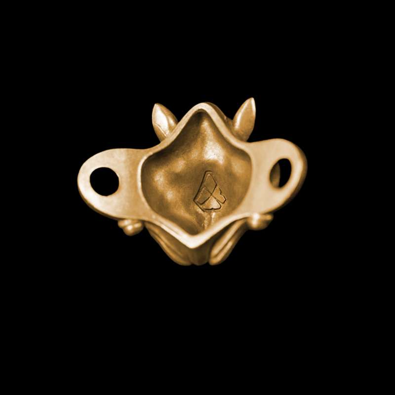 Rabbit shoe buckle brass bunny buckle & key buckle