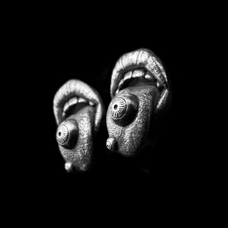 Tongue Earrings - Volumes about your creativity and fearless spirit