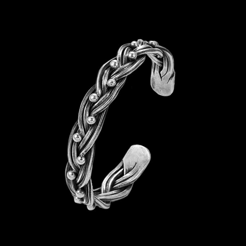 Lucky Bead bracelet Original Handmade 990 silver bracelets SSB90