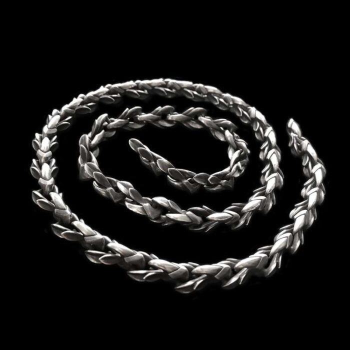 Silver Necklace for Men 925 silver Handmade Bloody Mary Glory necklace