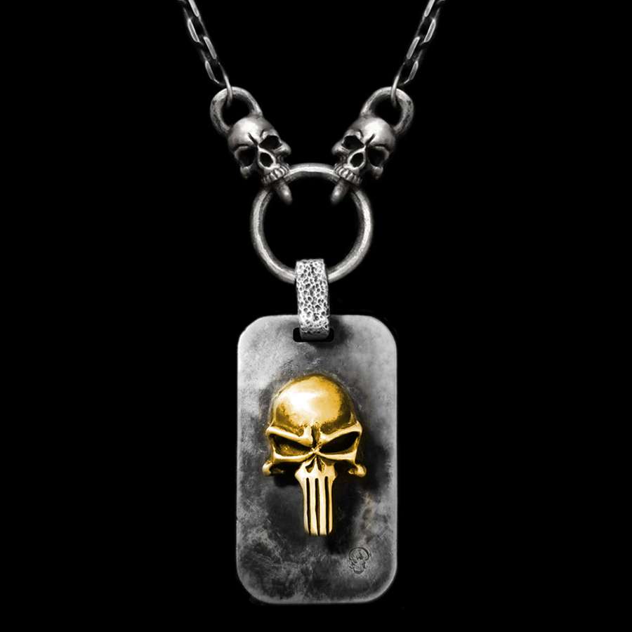 Punisher Skull Necklace A Symbol of Strength and Resilience