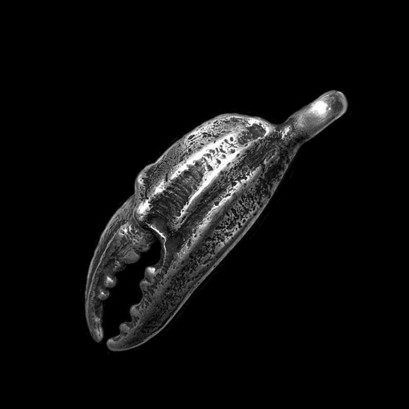 Crab pliers pendant 925 Sterling Silver Handmade Personality pendant SSP158