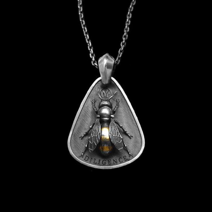 Bee pendant 925 Silver Honeybee pendant SSP209