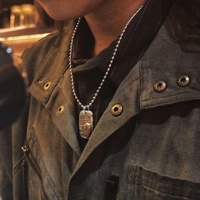 Coffee Pendant - May the coffee be with you