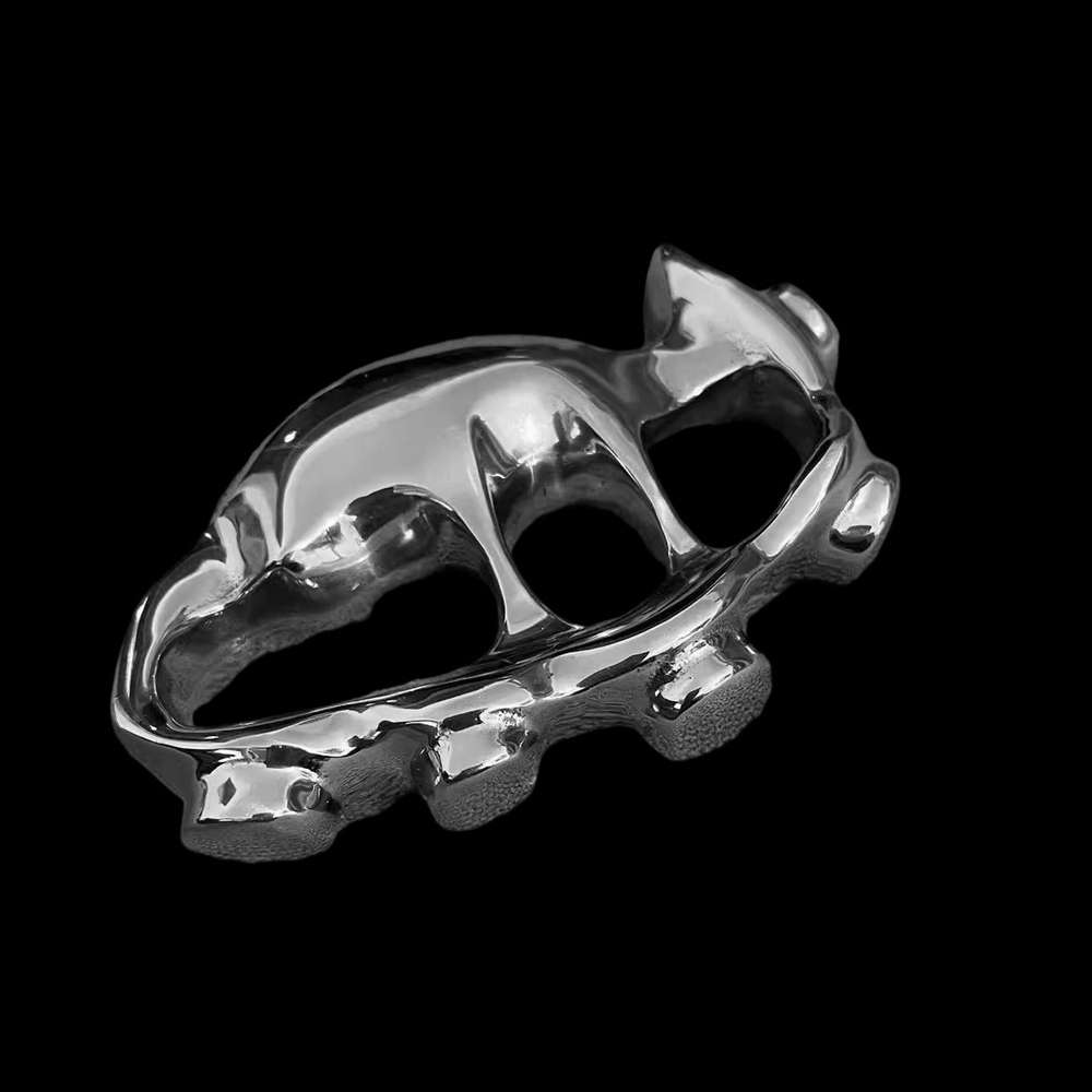 Steel Knuckles - Solid Stainless Tactical Self-Defense Artifacts