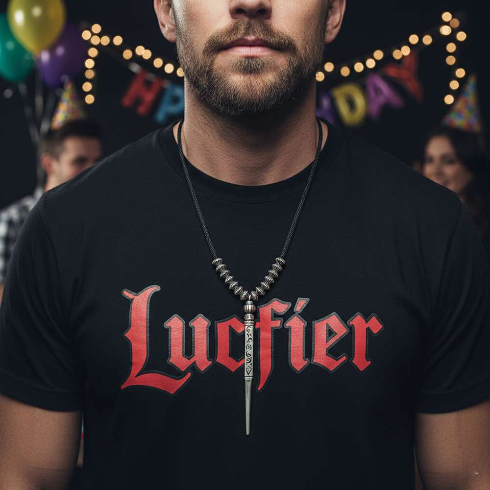 Amenadiel necklace Handmade Silver Lucifer Amenadiel Pendant