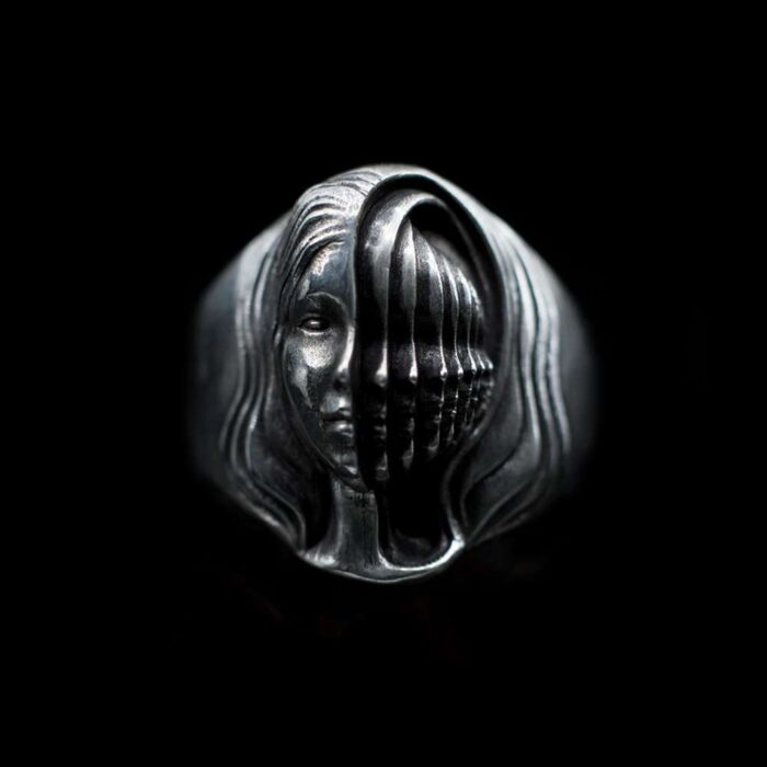 mood ring | The ring that can control mood 925 silver Control your emotions rings SSJ289