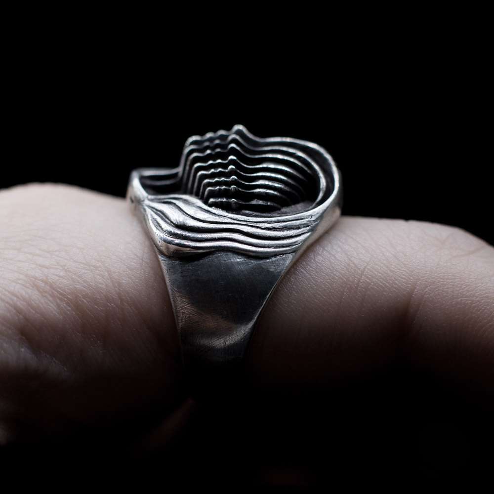 mood ring | The ring that can control mood 925 silver Control your emotions rings SSJ289