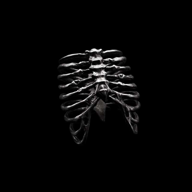 Sternum Ring is Unique and Artistic Masterpiece in the Realm of Skeleton Rings